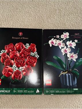 LEGO Bouquet of Roses Flower, Botanicals collection Orchid